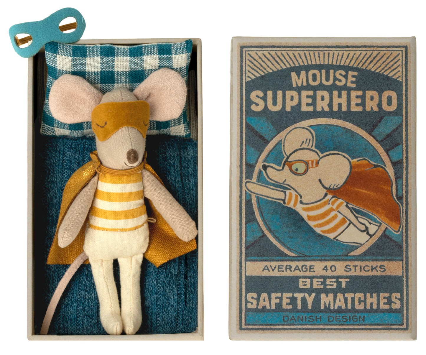 Super Hero Maileg Mouse