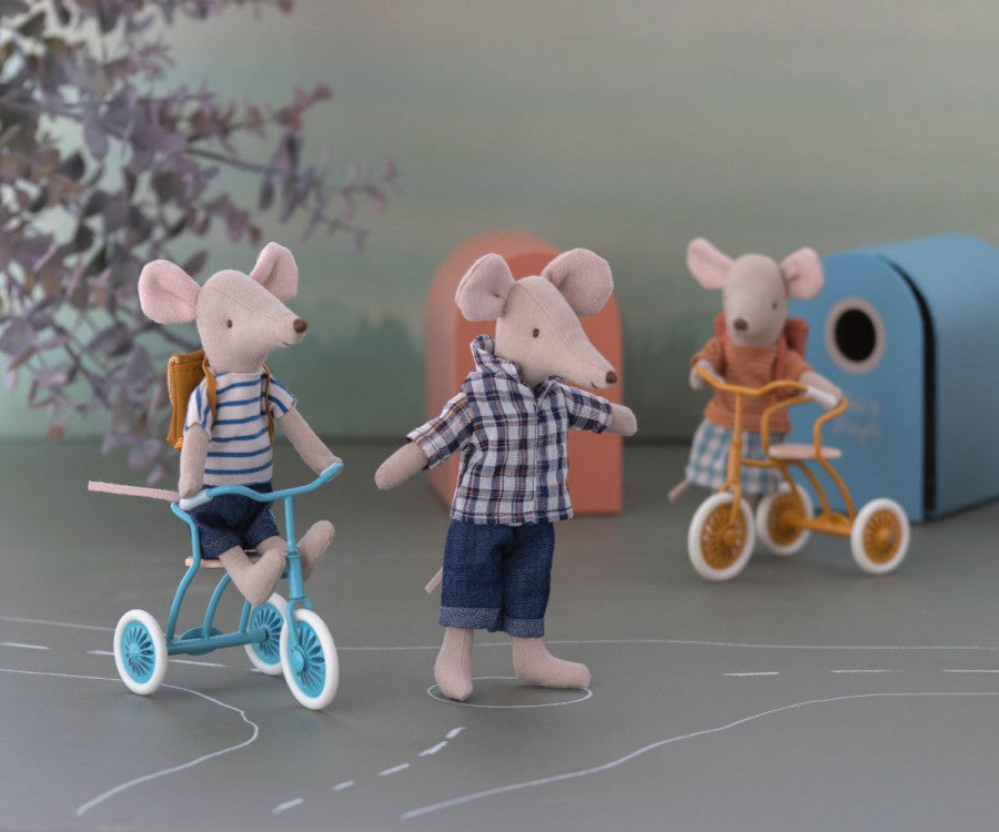 Big brother Tricycle Mouse With Bag