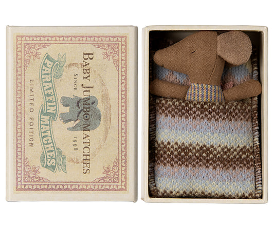 Sleepy Wakey Baby Mouse in Matchbox - Rose 2024 Edition