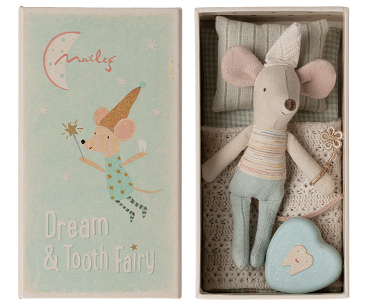 Tooth Fairy Mouse Blue - New Edition