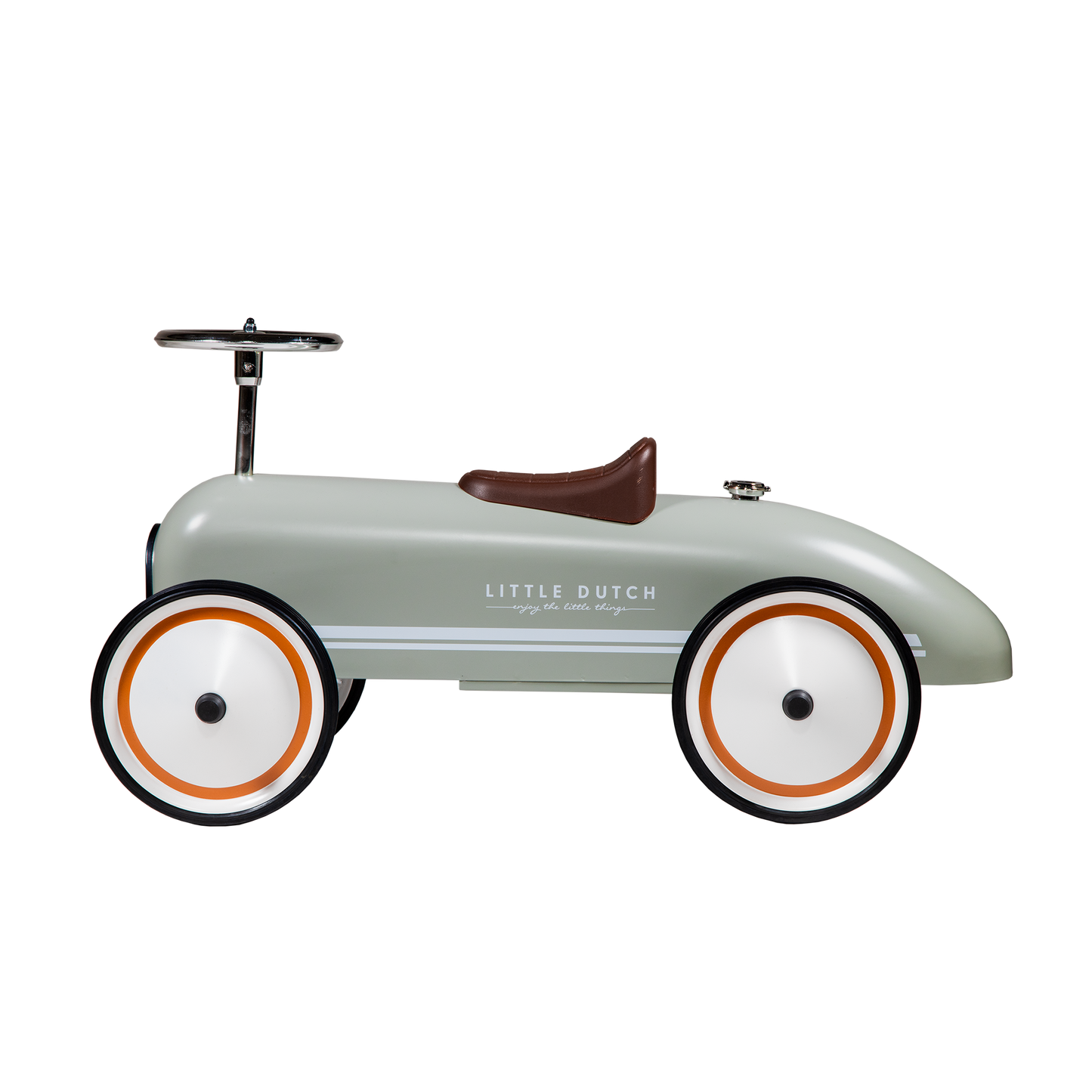 Retro Roller Car Olive  - CLICK AND COLLECT ONLY