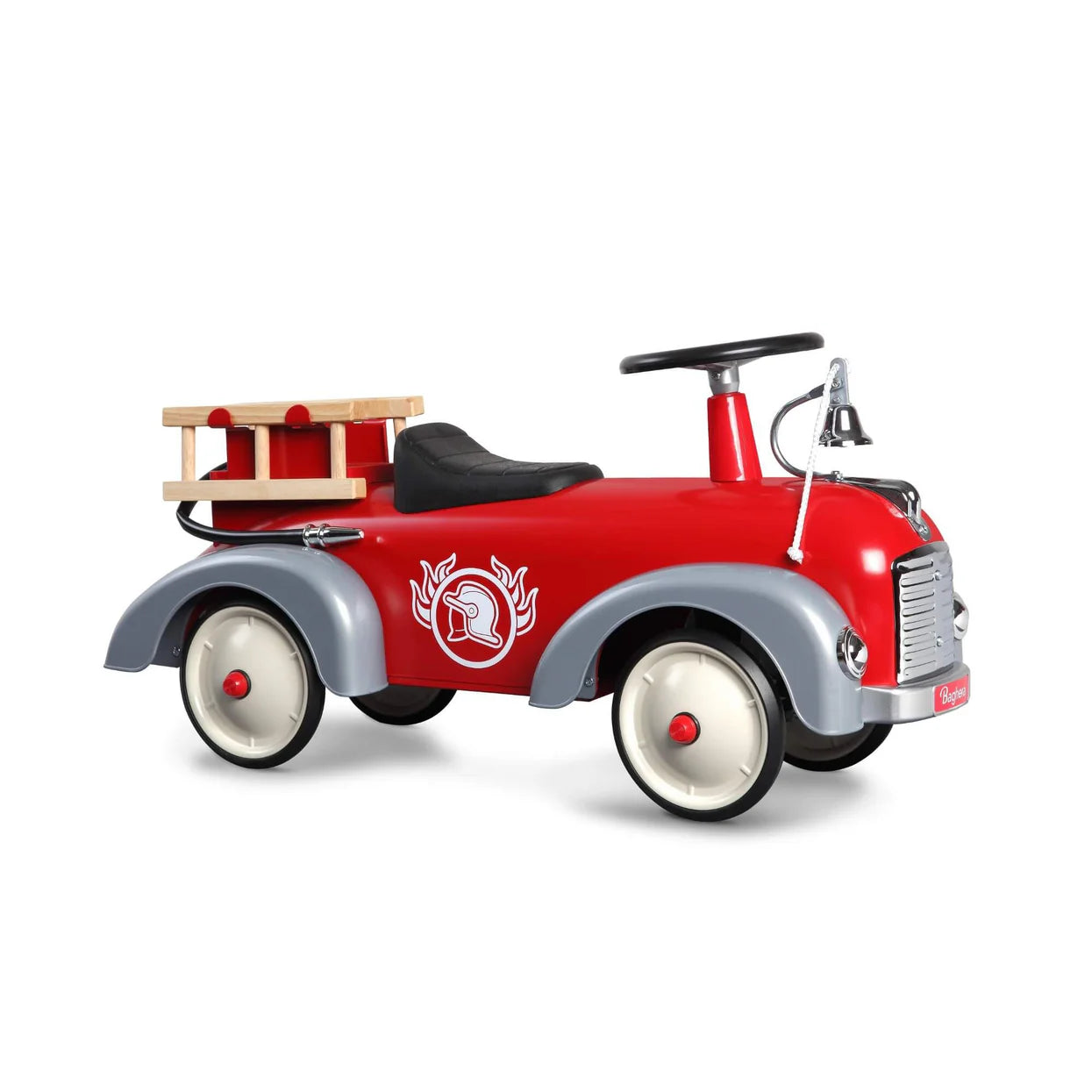 Vintage Ride On Metal Firetruck