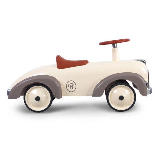 Vintage Ride On Toy Car Beige
