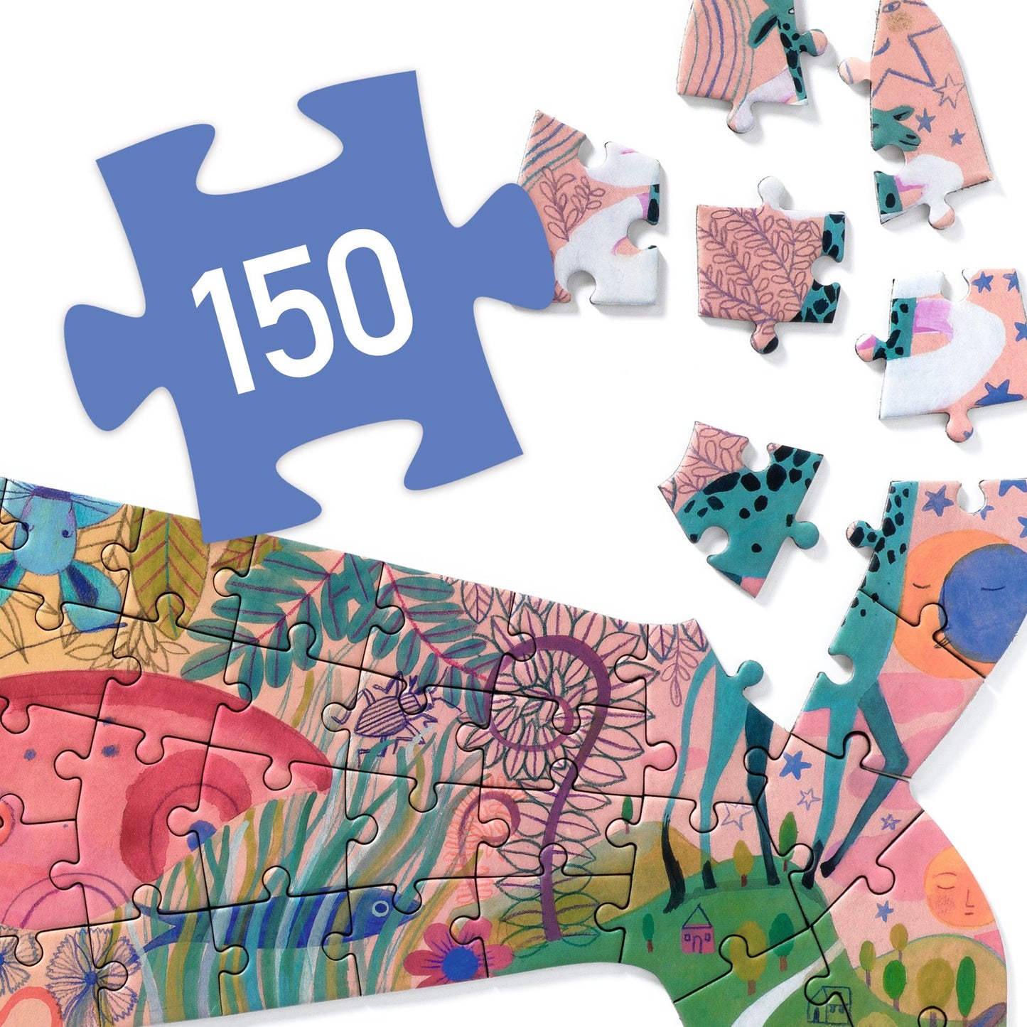 Whale Puzzle 150 Pieces