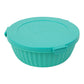 YumBox Poke Bowl with 3 Part Divider - Paradise Aqua