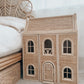 Rattan Dollhouse With Chimney