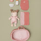 Baby Doll Care Set Rosa