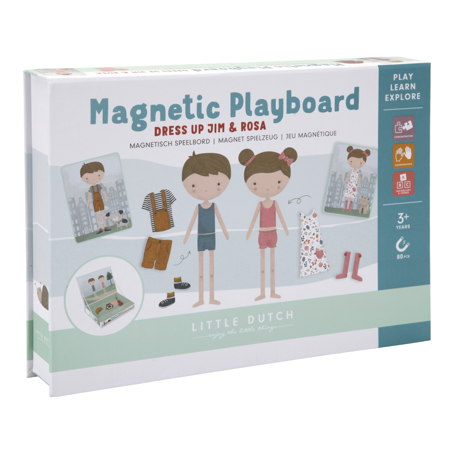 Magnetic Playboard Rosa and Jim