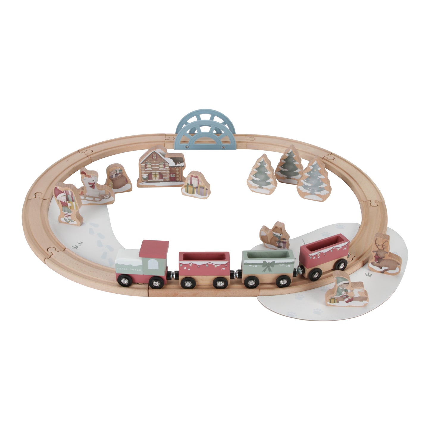 Christmas Train Track