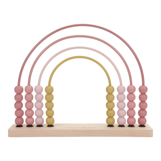 Rainbow Abacus Pink
