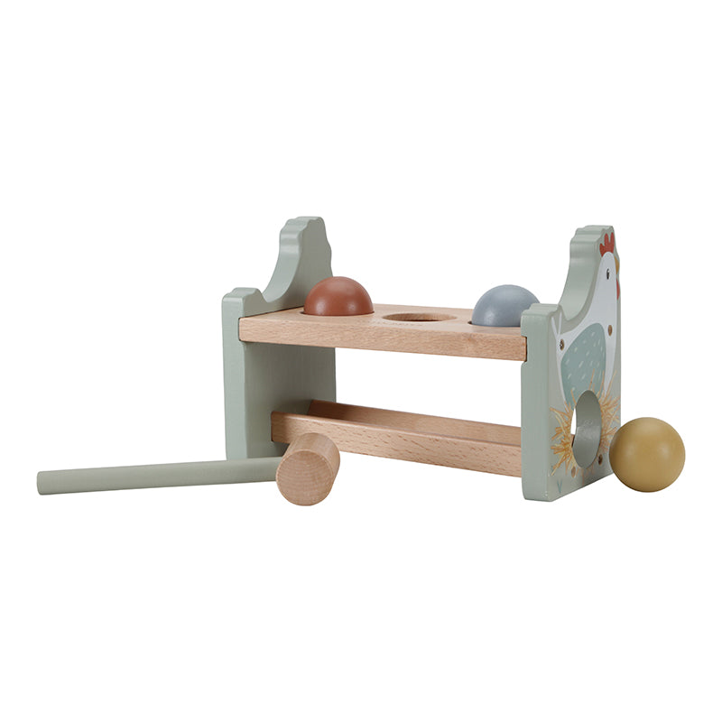 Pounding Bench With Rolling Balls Little Farm