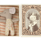 Sleepy/wakey baby mouse in matchbox - Pink