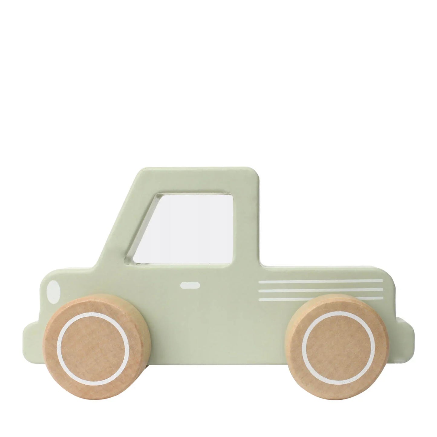 Mint Wooden Pick Up Truck