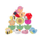 Spring Wooden Stacking Game