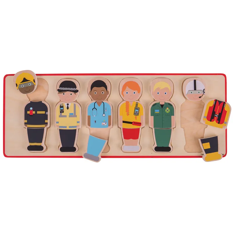 Emergency Services People Puzzle