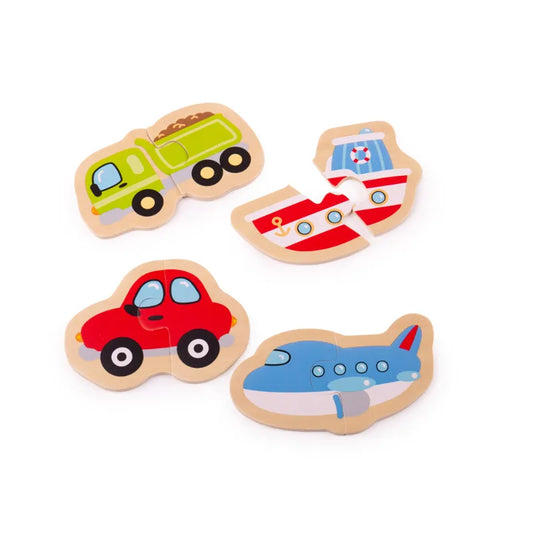 Two Piece Transport Puzzles