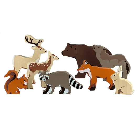 Wooden Forest Animals by Egmont