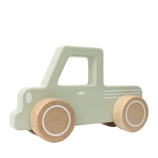 Mint Wooden Pick Up Truck