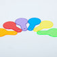 Translucent Colour Paddle Set (Pack of 6)