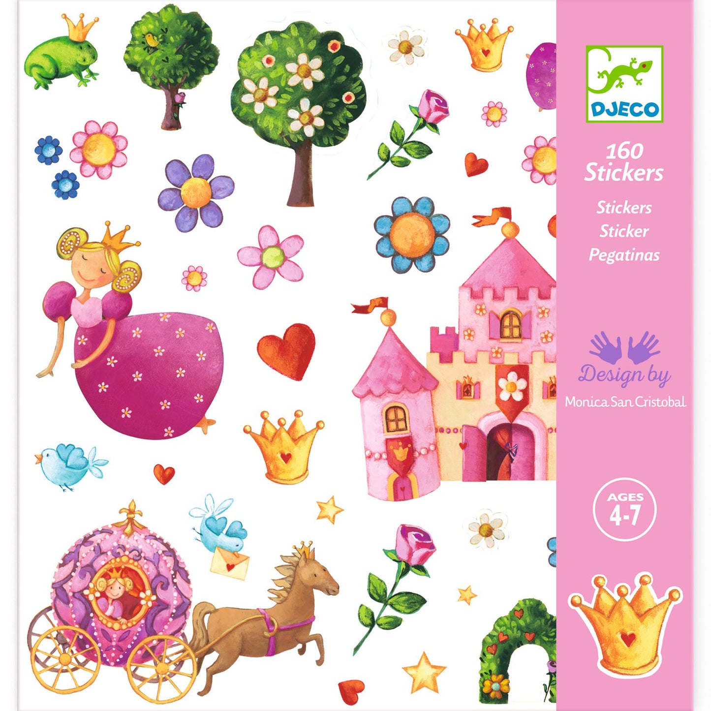Djeco Princess Stickers
