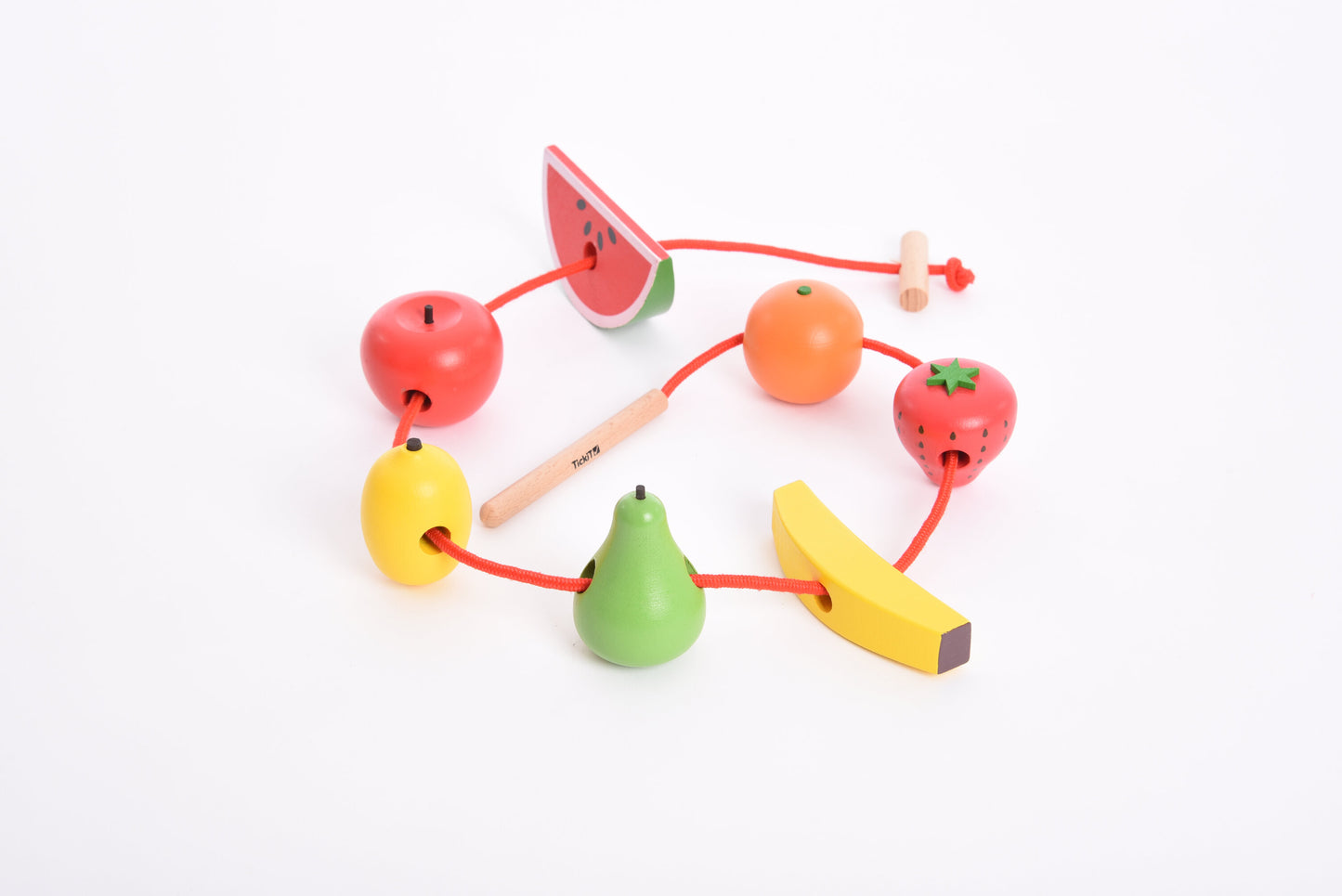 Wooden Lacing Fruits